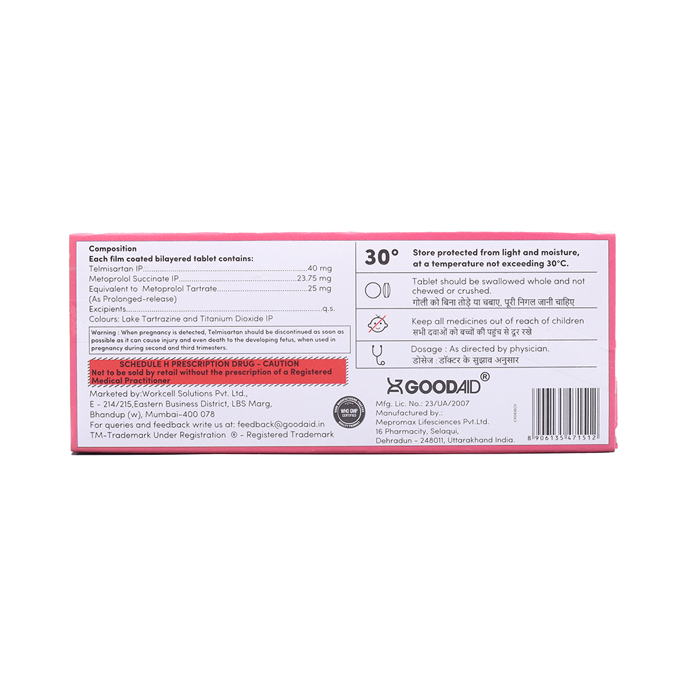 Aidsartan Beta 25 Tablet PR - Image 2