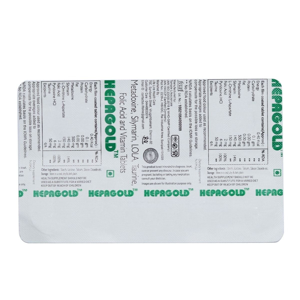 Hepagold Tablet - Image 1