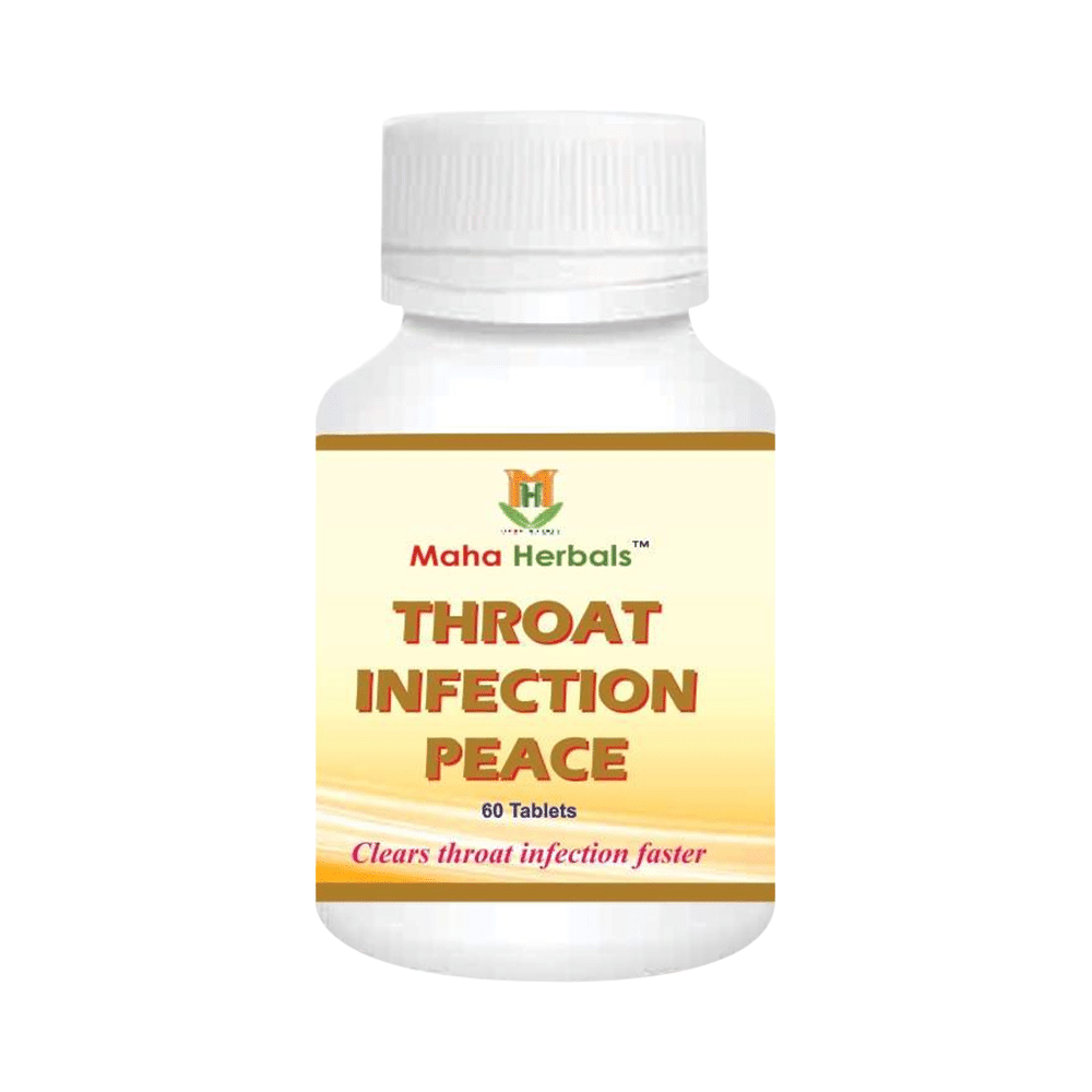 Maha Herbals Throat Infection Peace Tablet - Image 2