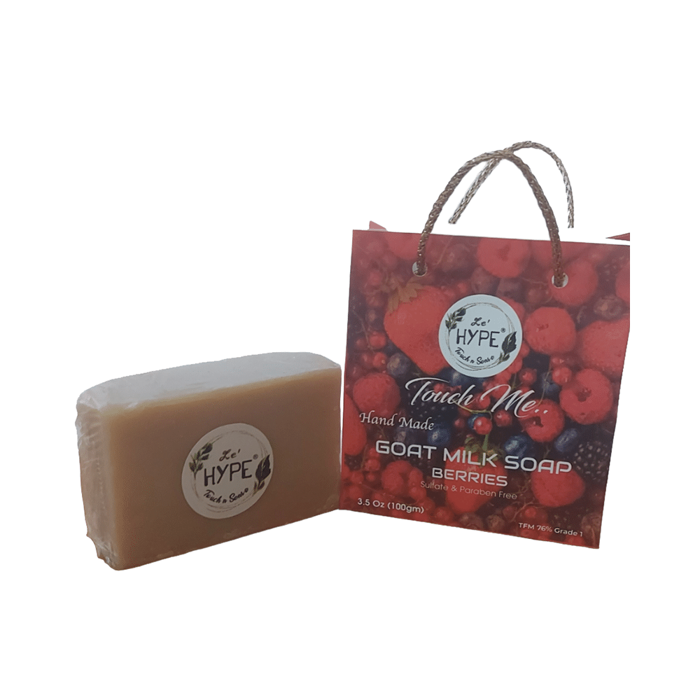 Le' Hype Hand Made Goat Milk Berries Soap - Image 2