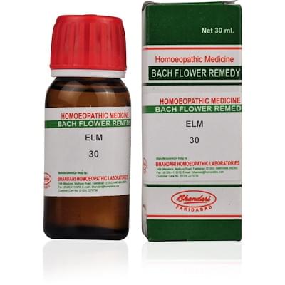 Bhandari Bach Flower Elm 30