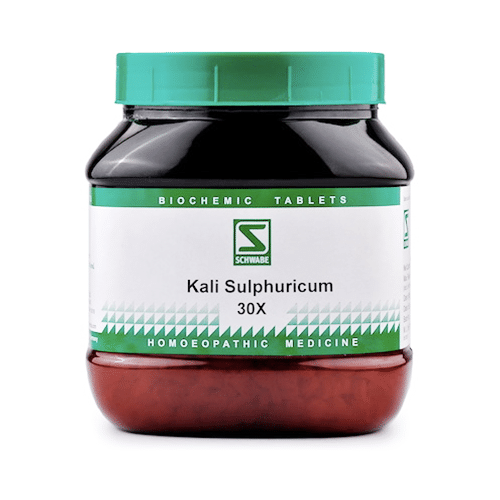 Dr Willmar Schwabe India Kali Sulphuricum Biochemic Tablet 30X