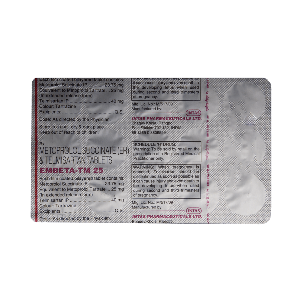 Embeta-TM 25 Tablet ER - Image 5