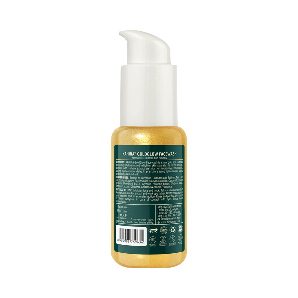 Kahira Gold Glow Face Wash - Image 2