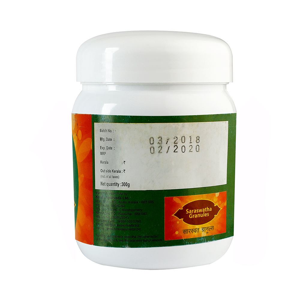 Kerala Ayurveda Saraswatha Granules - Image 3