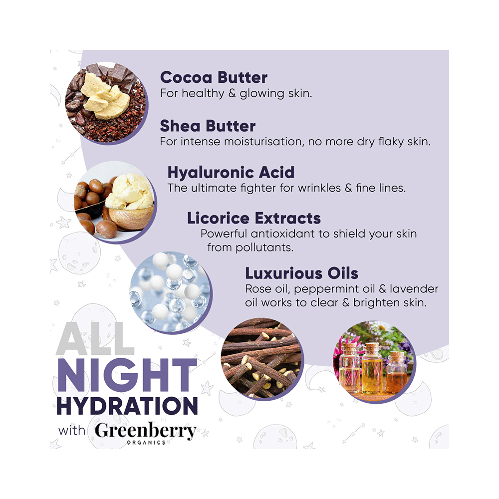 Greenberry Organics Bio-Active Intense Night Therapy Cream - Image 3