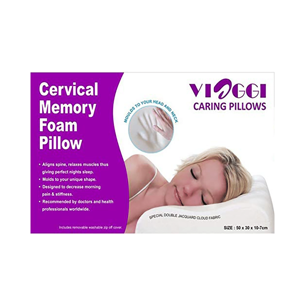 Viaggi Cervical Memory Foam Pillow - Image 5
