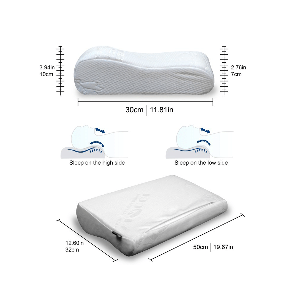 Viaggi Cervical Memory Foam Pillow - Image 2