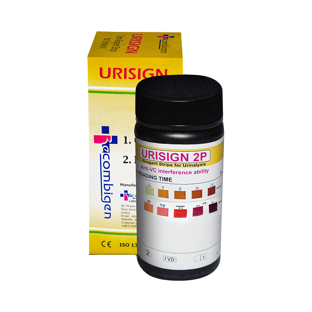 Recombigen Urisign 2 Parameter Reagent Strips for Glucose and Ketone Analysis - Image 3