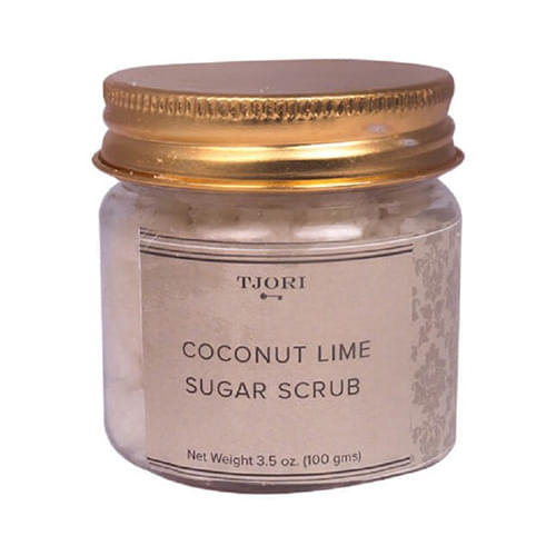 Tjori Coconut Lime Sugar Scrub - Image 1