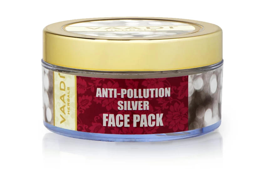 Vaadi Herbals Anti-Pollution Silver Face Pack - Pure Silver Dust & Lavender Oil