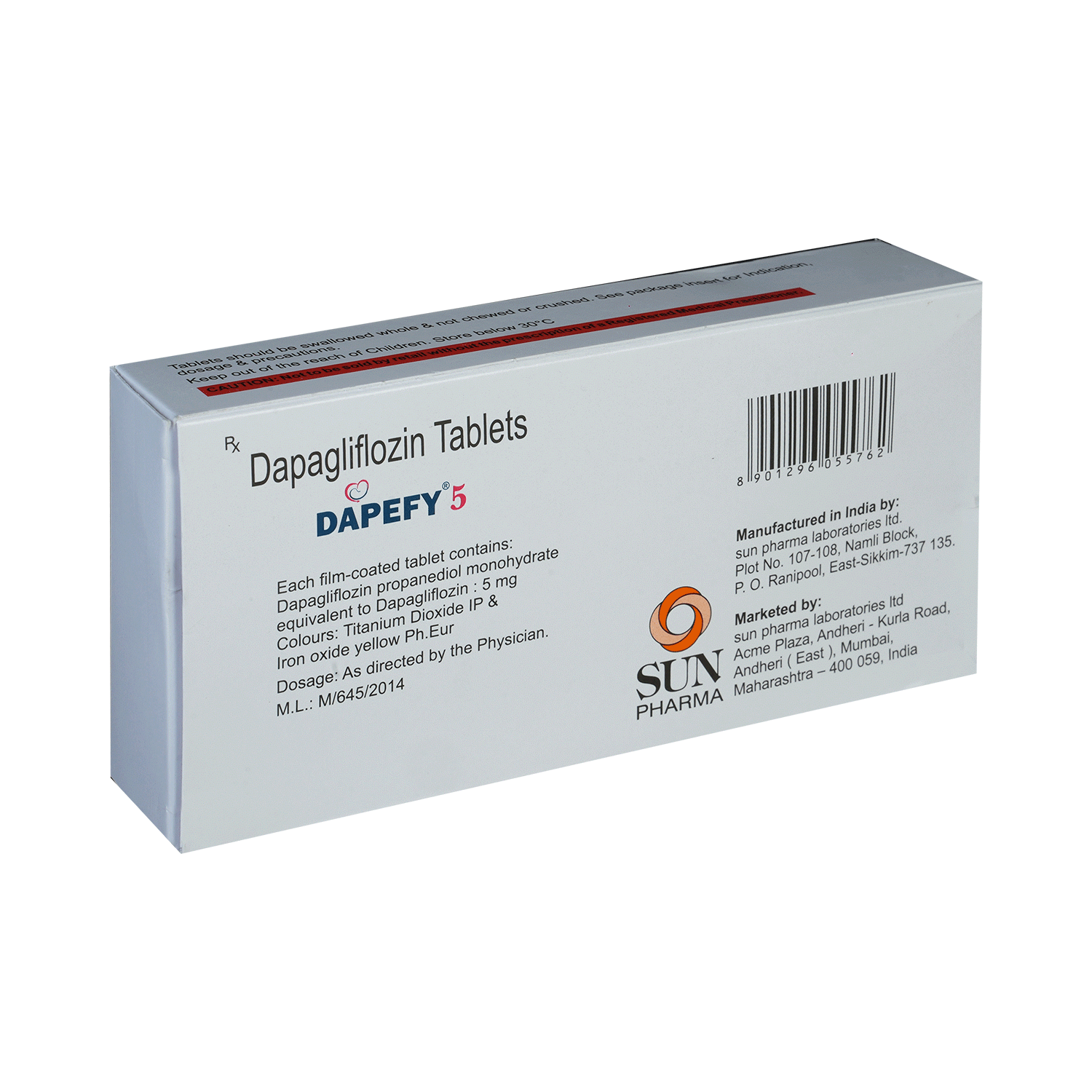 Dapefy 5mg Tablet - Image 3