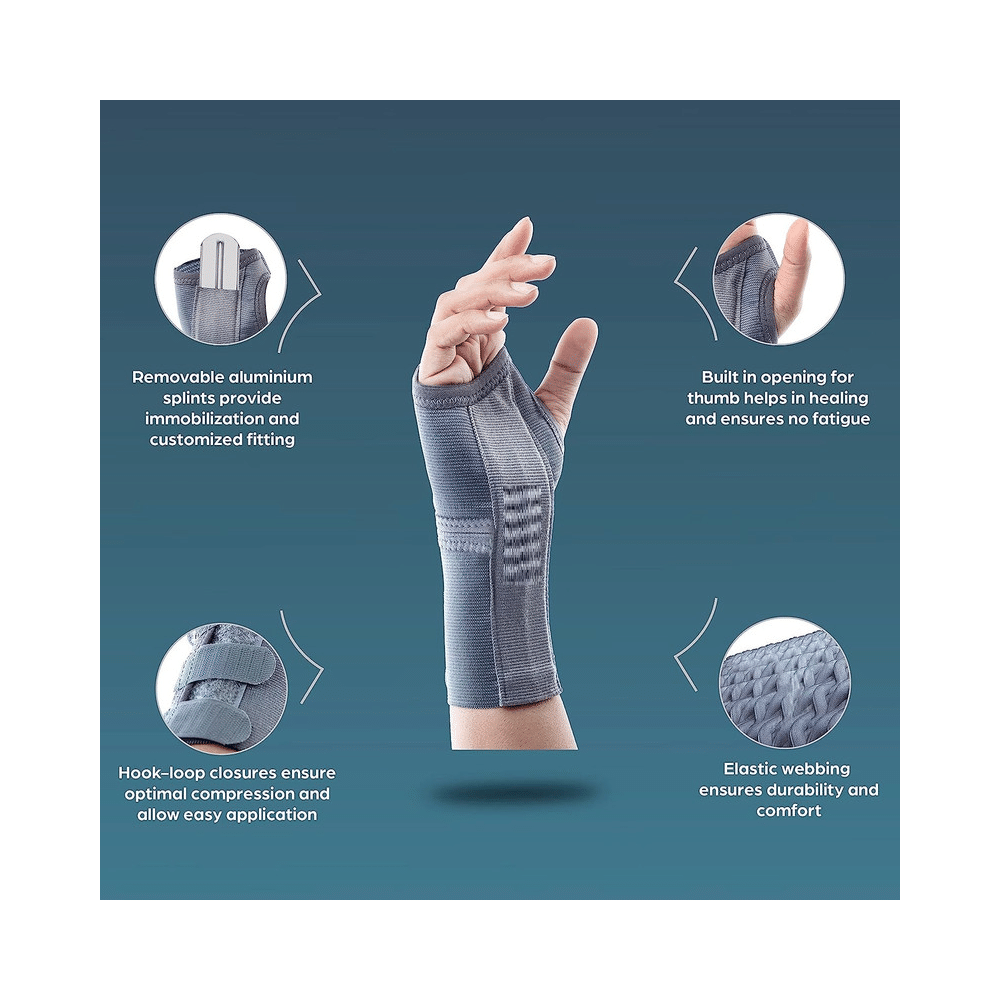 Agarwals Elastic Wrist Splint Right Hand Large - Image 4