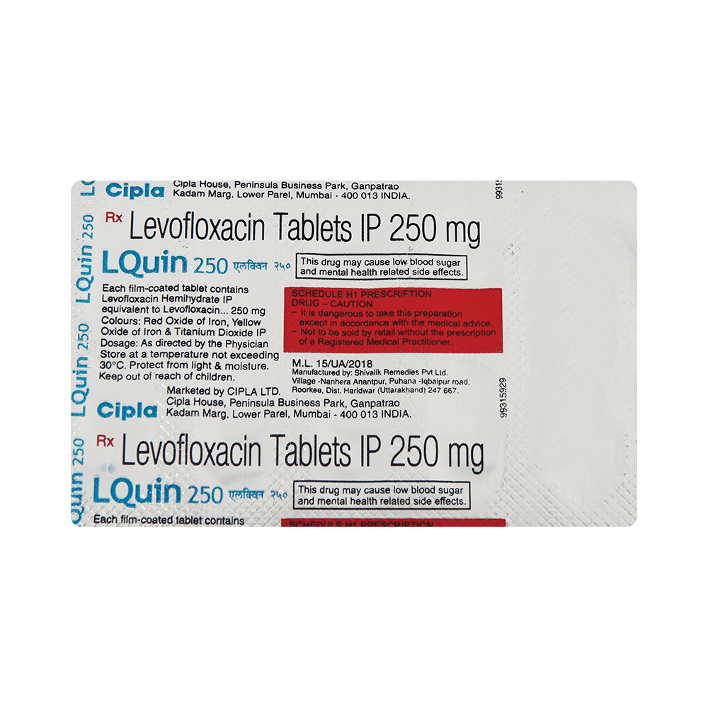 LQuin  250 Tablet - Image 3