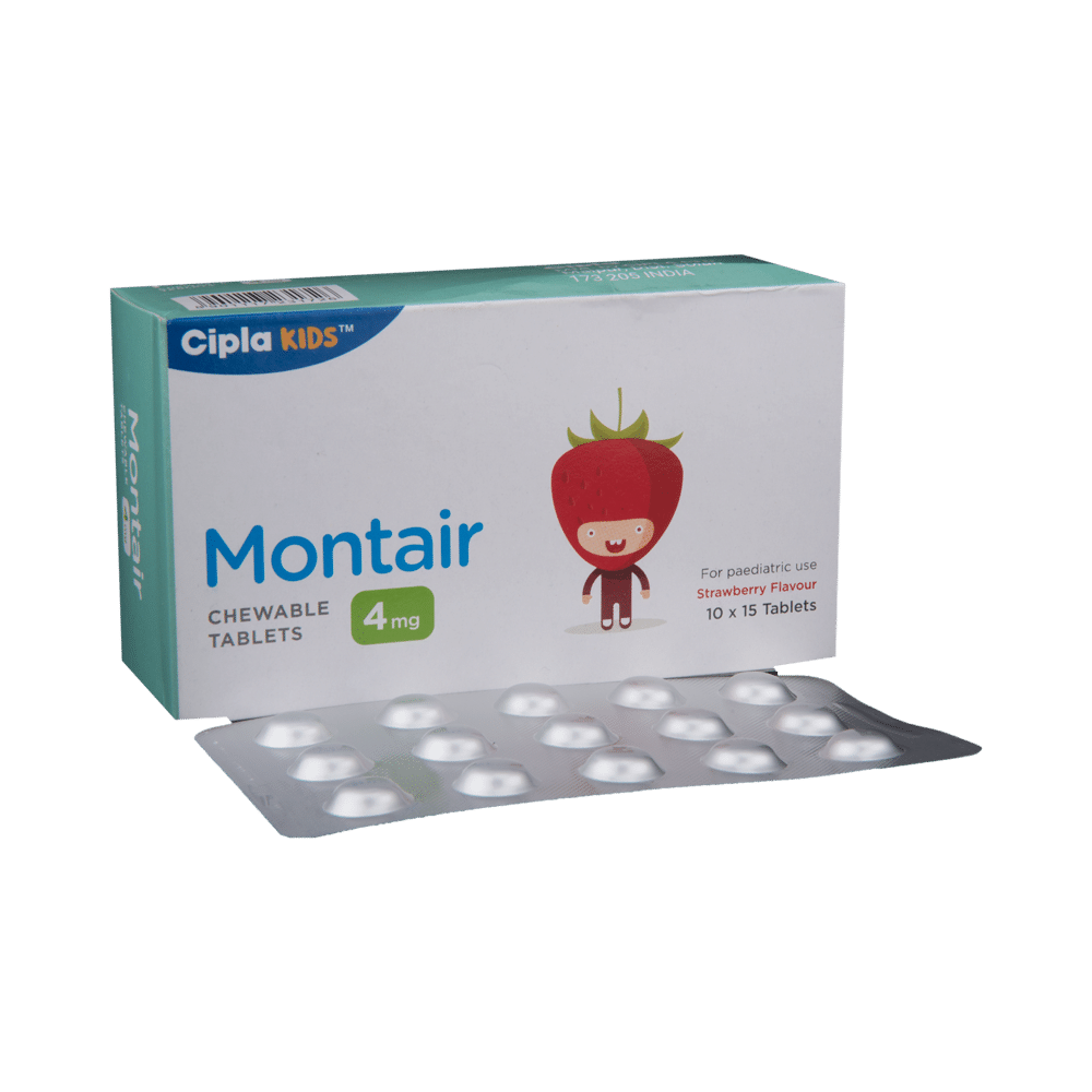 Montair 4mg Chewable Tablet - Image 1