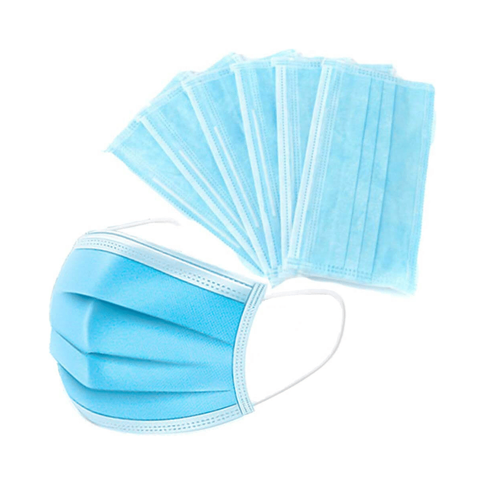 House of Pharma 3Ply Surgical Face Mask with Meltblown Filter & Nose Pin - Image 3