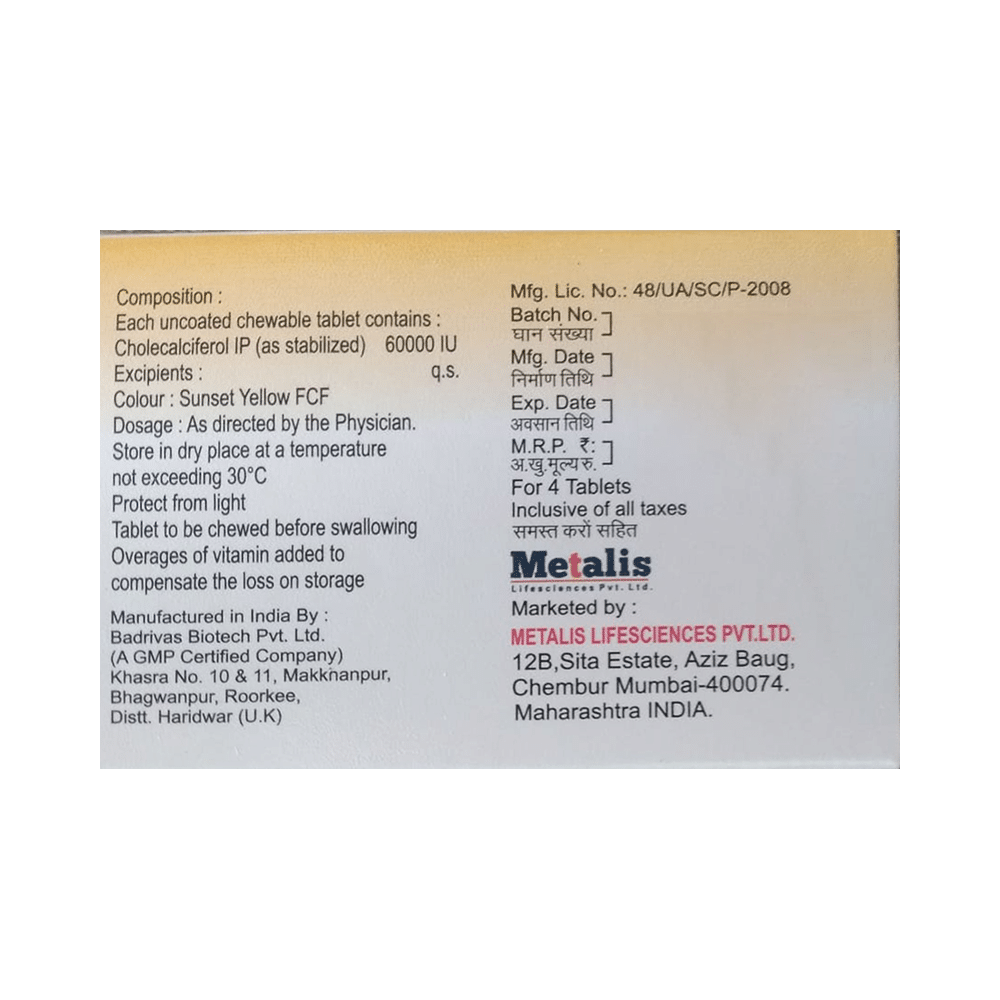 Metaferol 60K Orange Tablet - Image 2