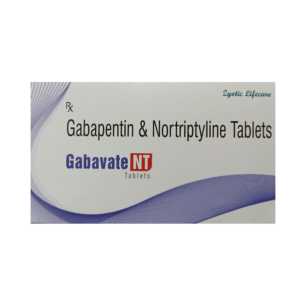 Gabavate NT 400mg/10mg Tablet