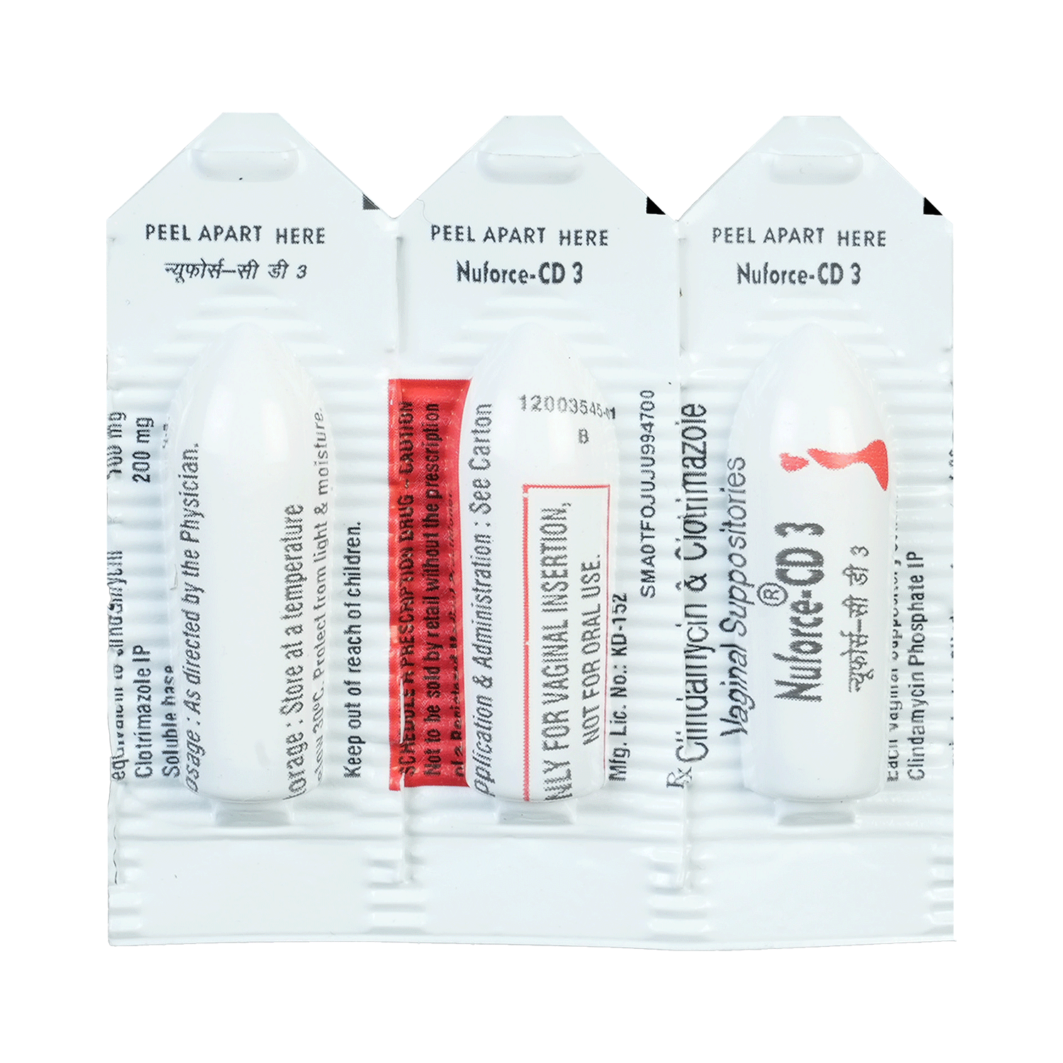 Nuforce-CD 3 Vaginal Suppository - Image 4