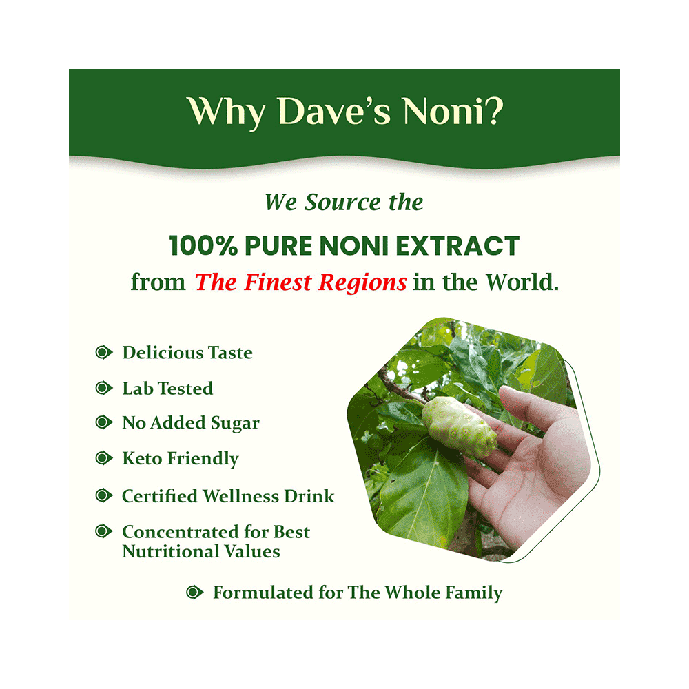 The Dave's Noni 365 Wellness Drink (250ml Each) - Image 4