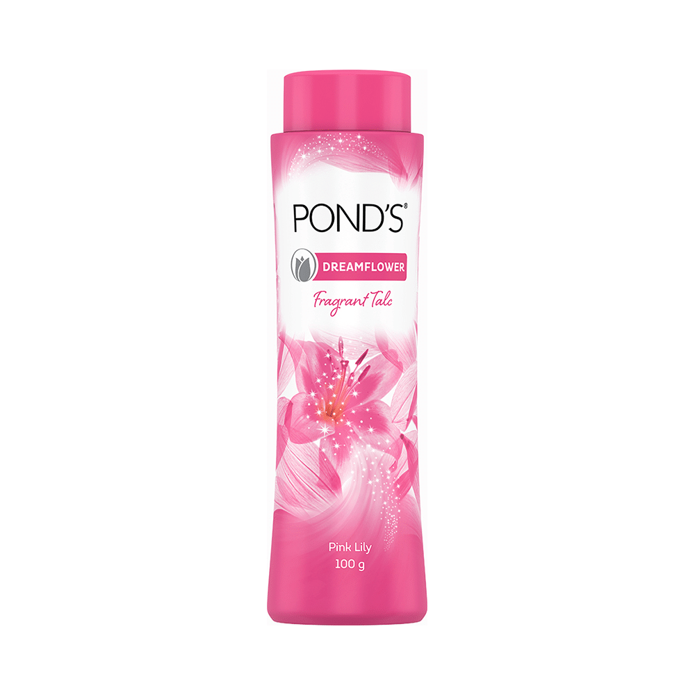 Pond's Magic Freshness Talc Powder Dreamflower Pink Lily - Image 1