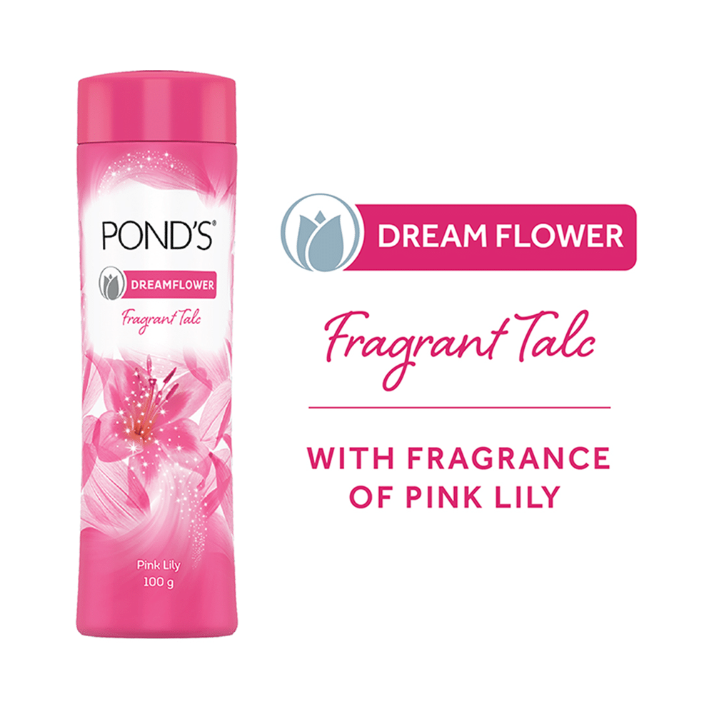 Pond's Magic Freshness Talc Powder Dreamflower Pink Lily - Image 7