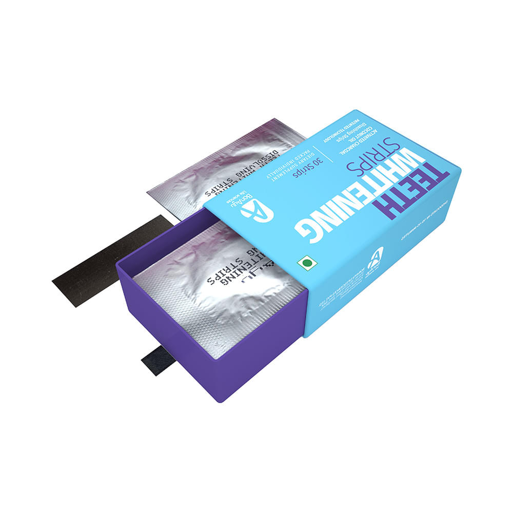 BonAyu Teeth Whitening | With Activated Charcoal & Coconut Oil | Strip - Image 4