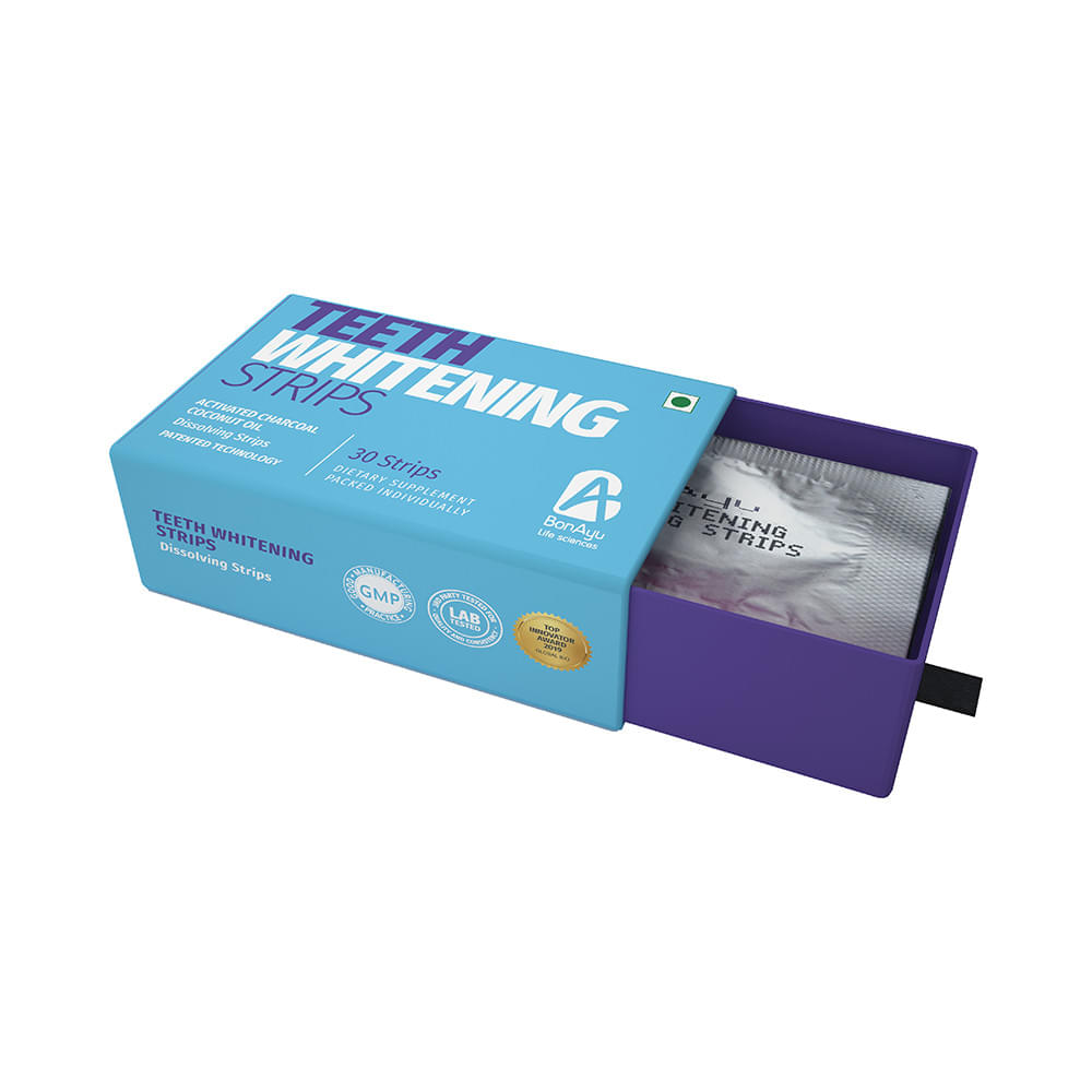 BonAyu Teeth Whitening | With Activated Charcoal & Coconut Oil | Strip - Image 7