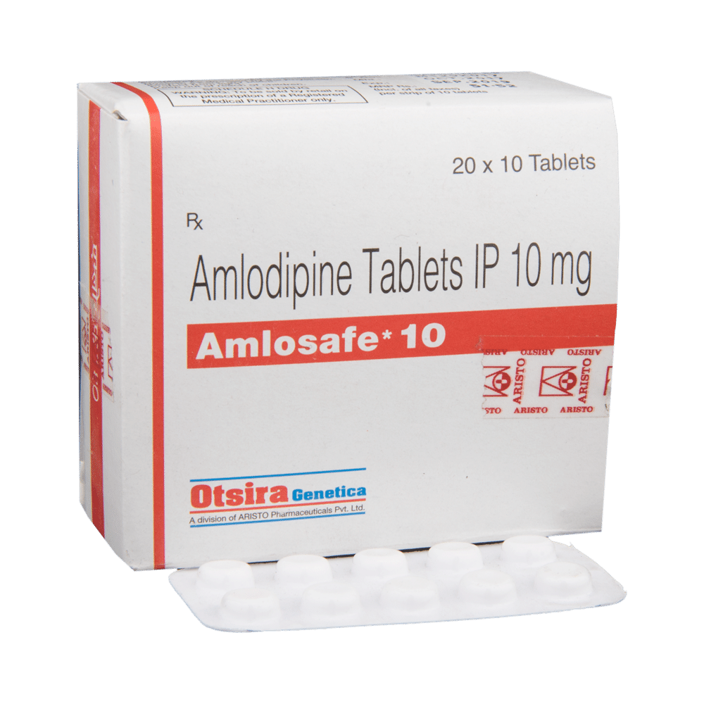 Amlosafe 10 Tablet - Image 1