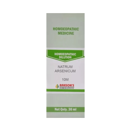 Bakson's Homeopathy Natrum Arsenicum Dilution 10M