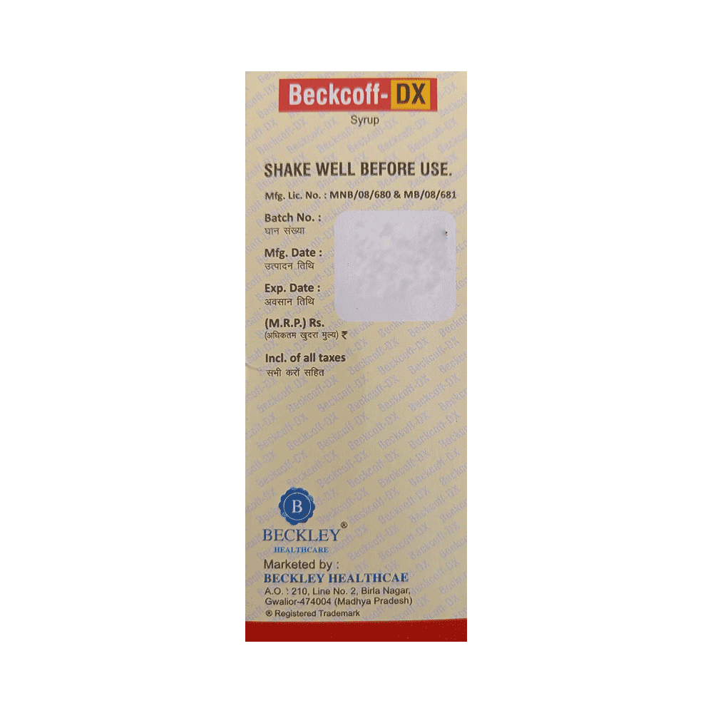 Beckoff-DX Syrup Strawberry Sugar Free - Image 3