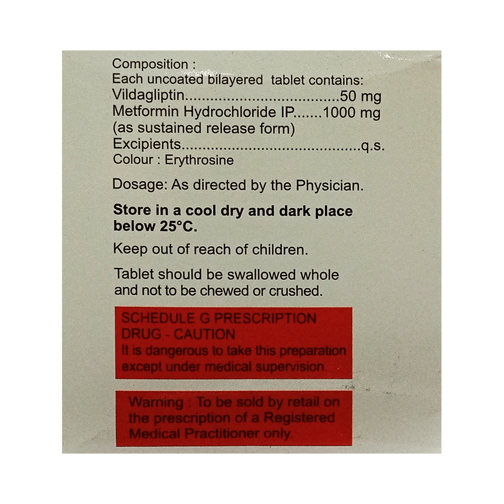 Gluvilda M + 1000 Tablet SR - Image 2