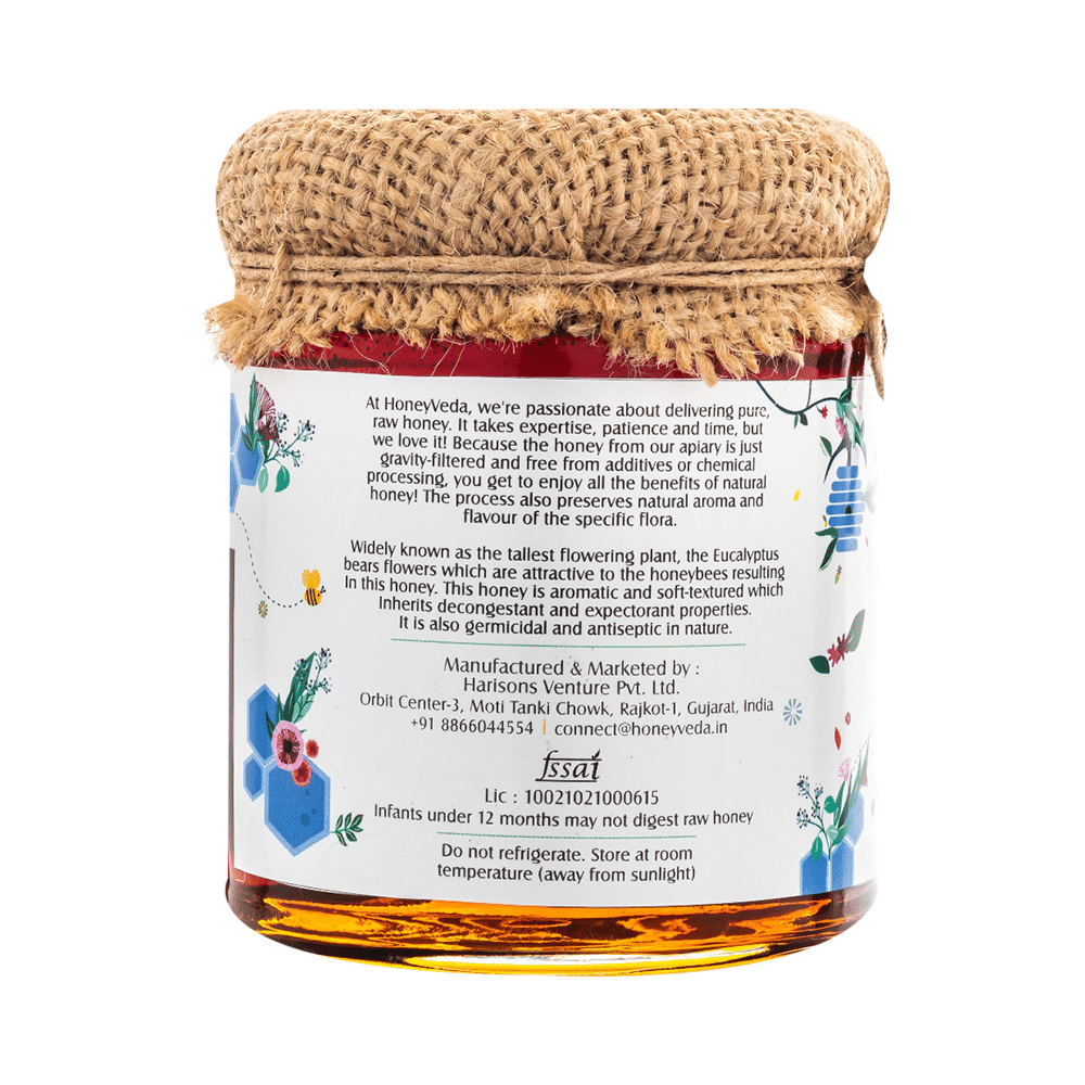 HoneyVeda Eucalyptus Honey - Image 2