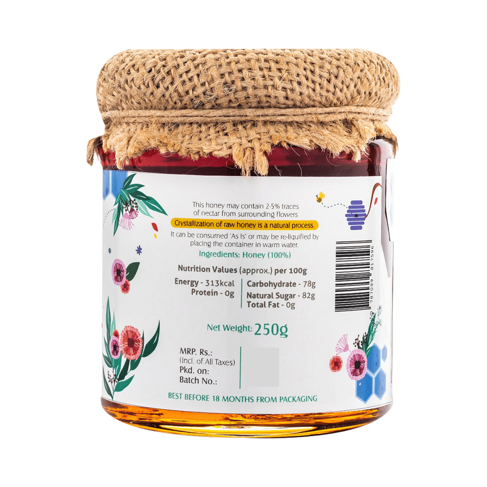HoneyVeda Eucalyptus Honey - Image 3
