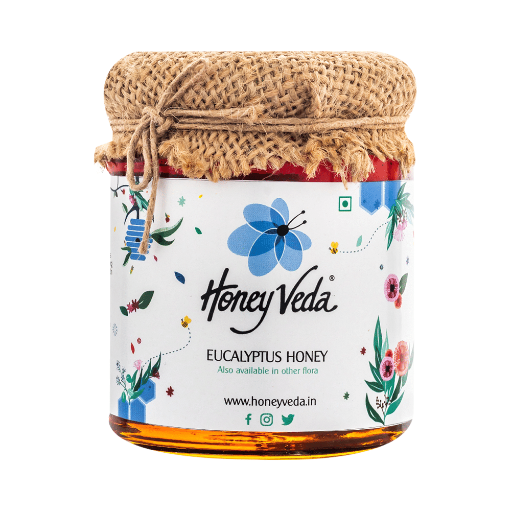 HoneyVeda Eucalyptus Honey - Image 1