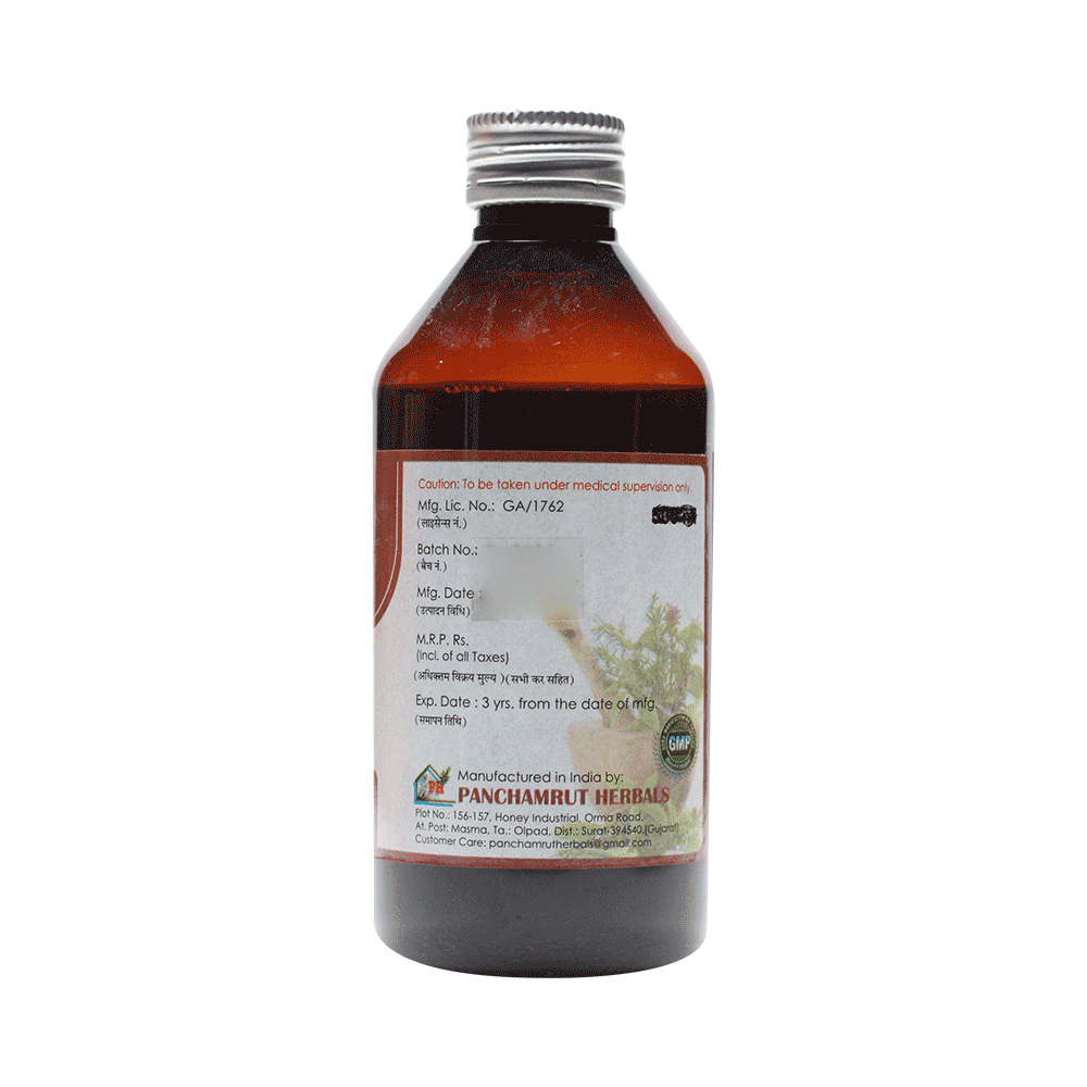 Panchamrut Herbals Dashmoola Kashaya Syrup - Image 2