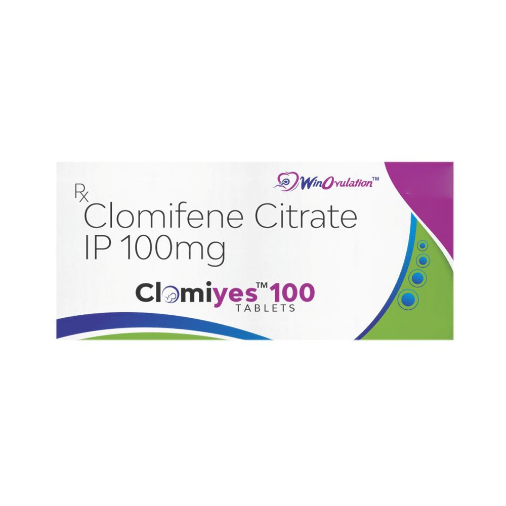 Clomiyes 100mg Tablet