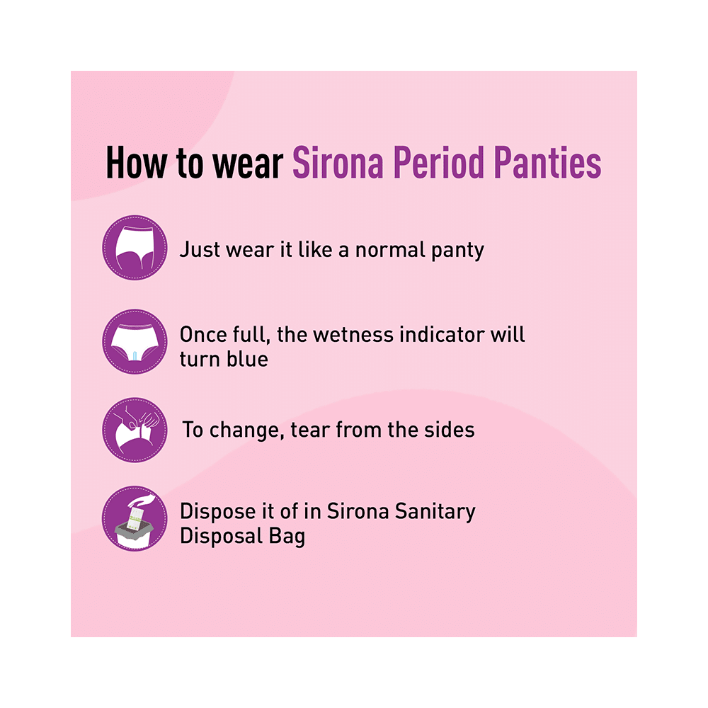 Sirona Disposable Period Panty L-XL - Image 10