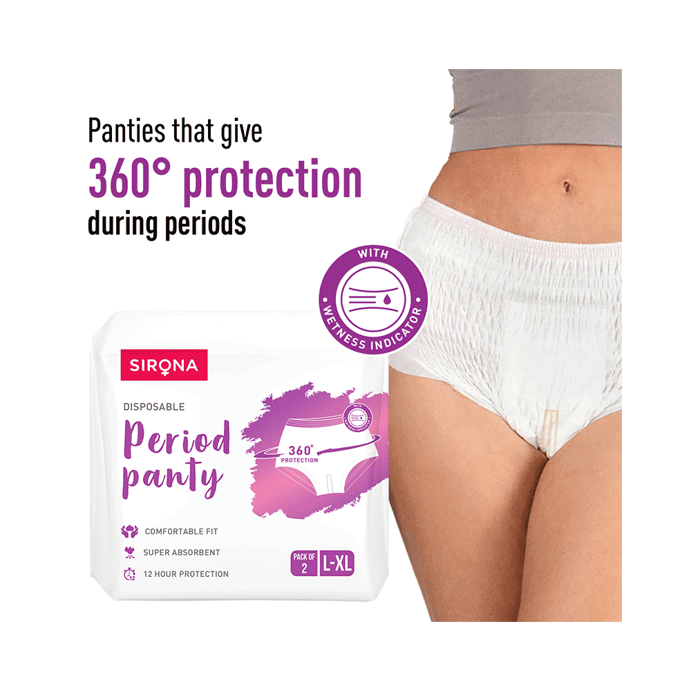 Sirona Disposable Period Panty L-XL - Image 3