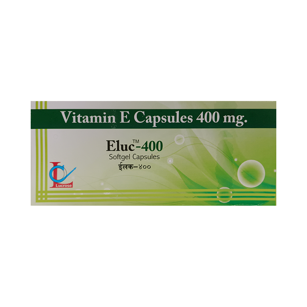 Eluc 400 Softgel Capsule - Image 1