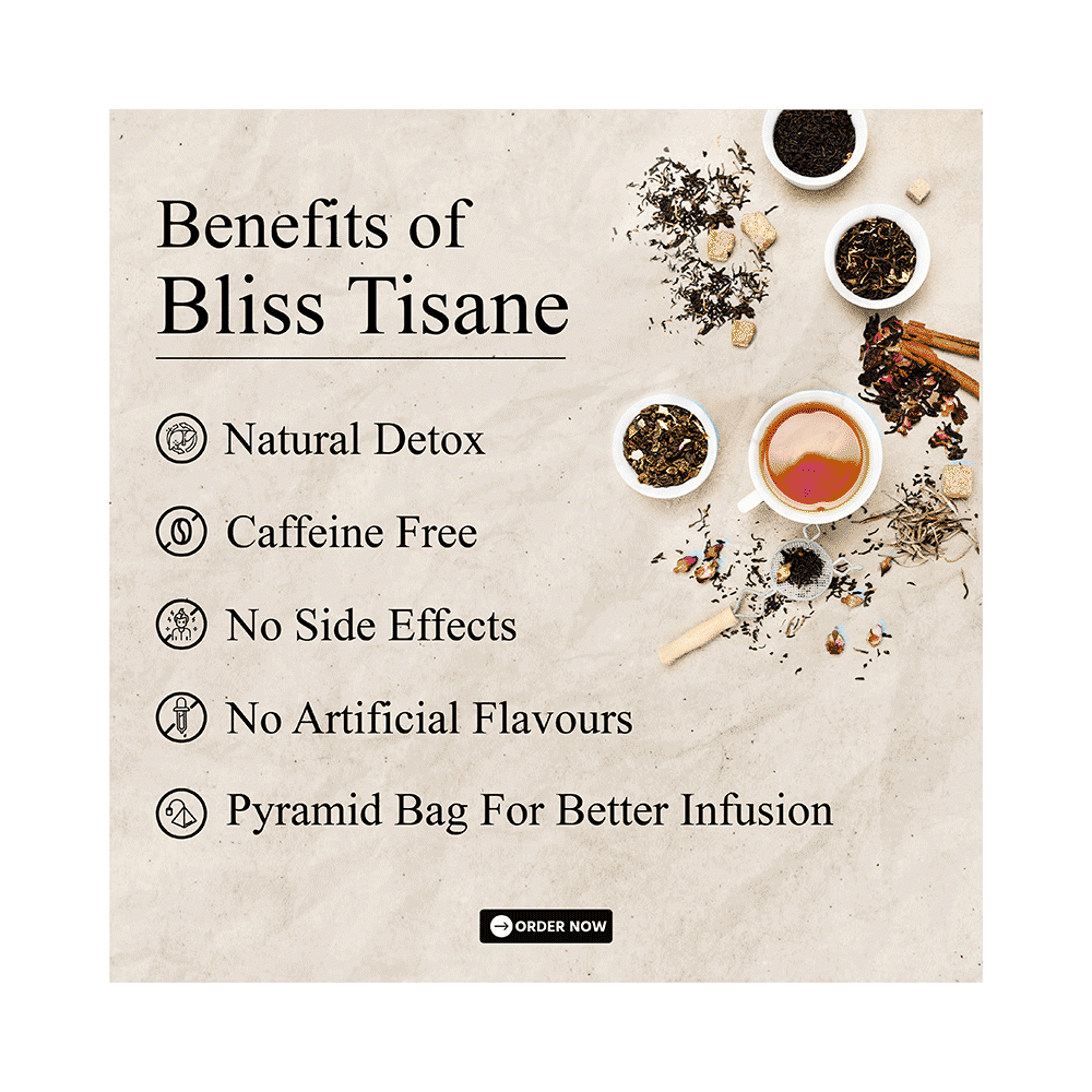 Bliss Tisane Herbal Tea Before Menopause Care | Hormonal Imbalance Cure | Women Health (2gm Each) - Image 4