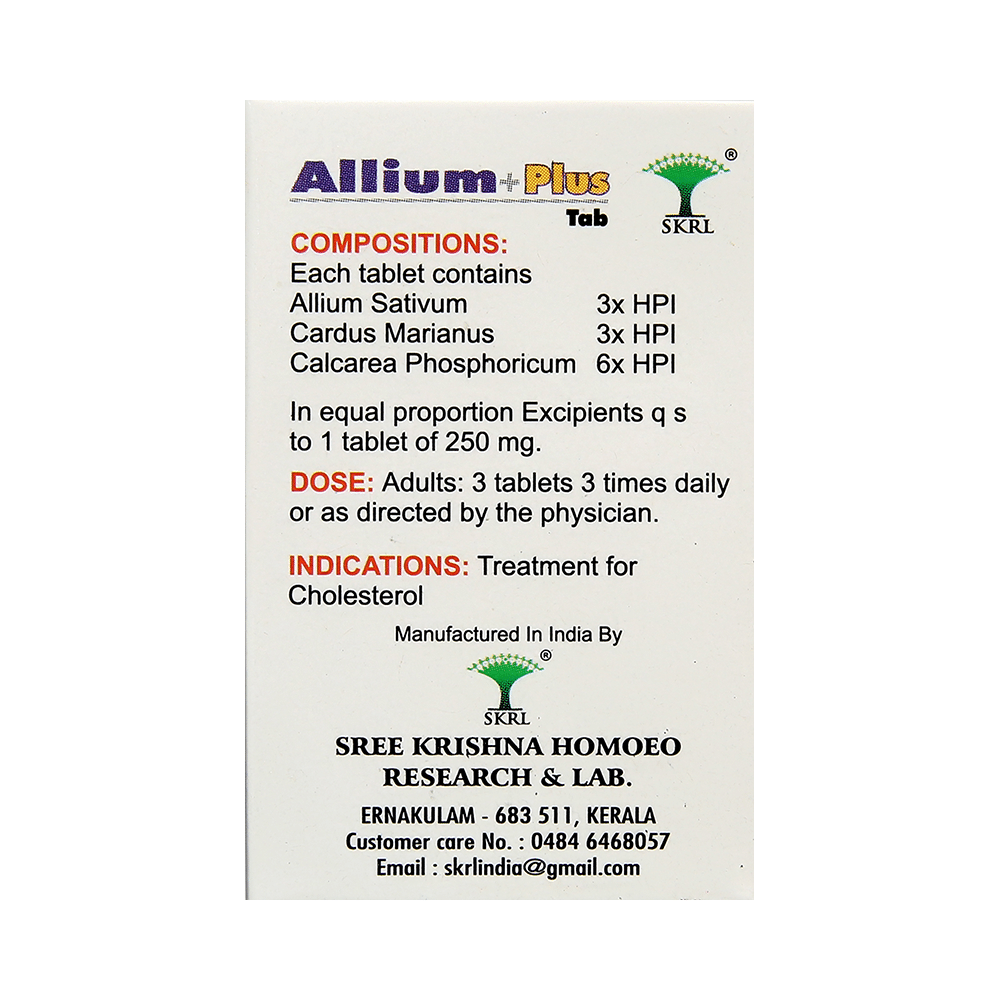SKRL Allium+Plus Tablet (25gm Each) - Image 3