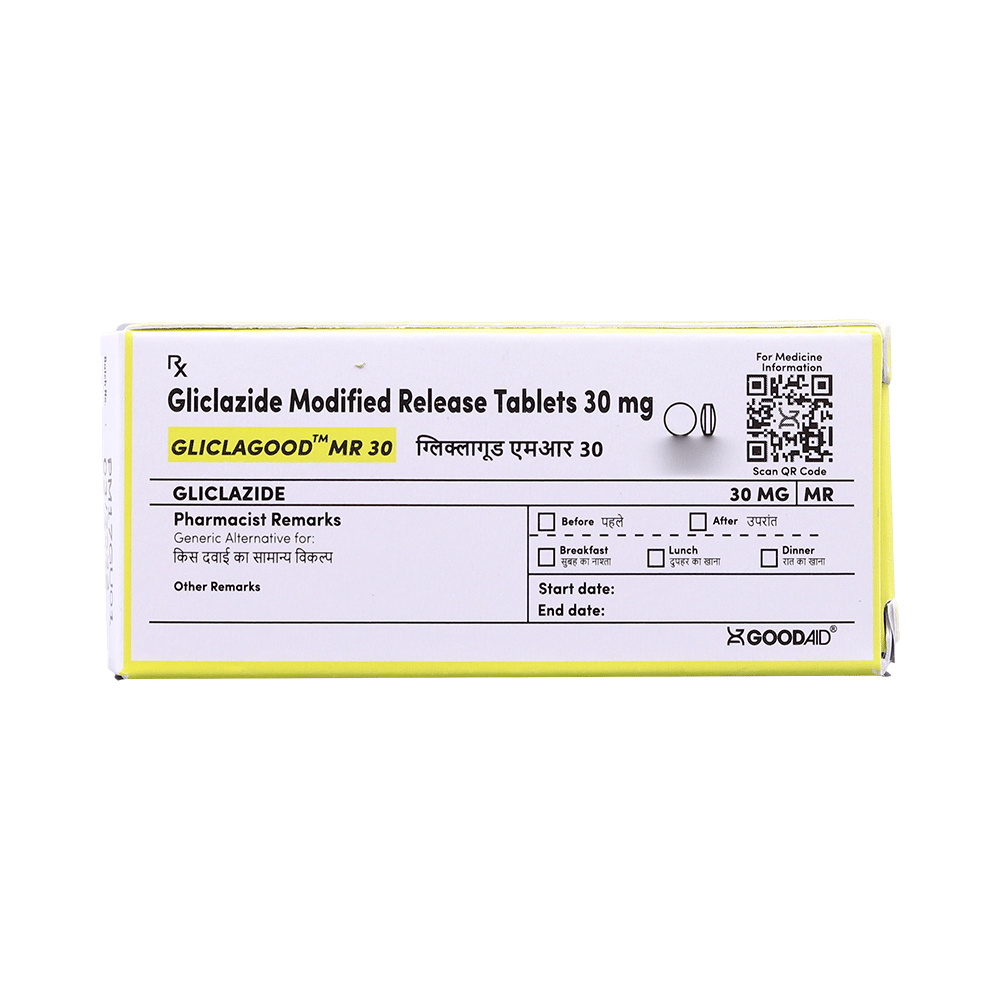 Gliclagood MR 30 Tablet - Image 1