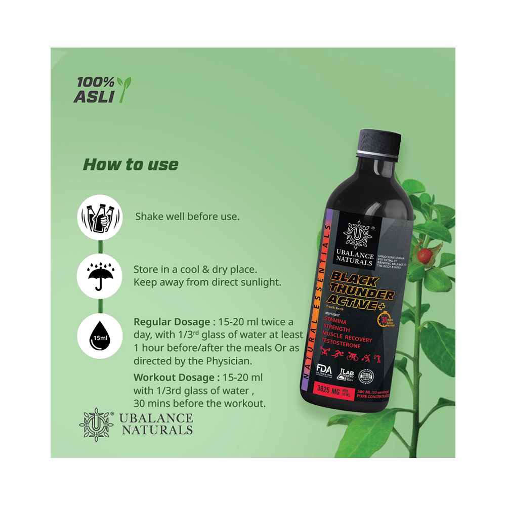 Ubalance Naturals Black Thunder Active+ - Image 10
