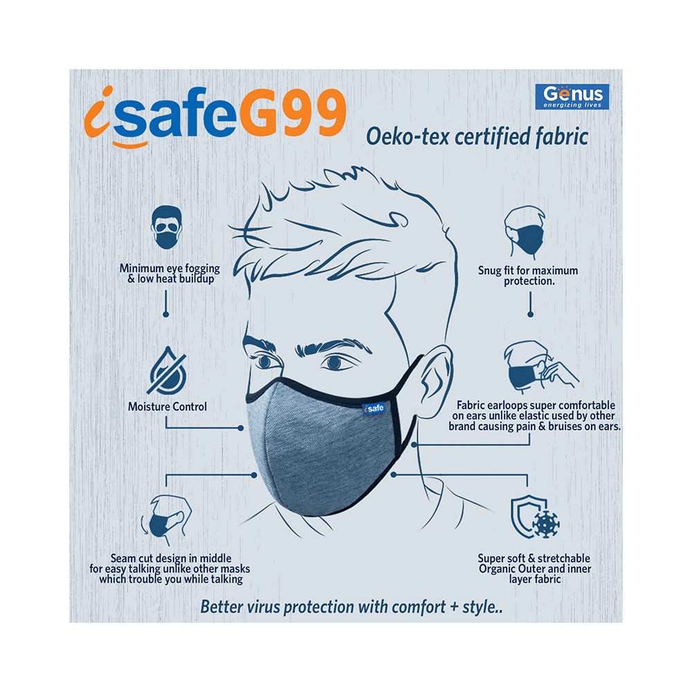 Genus Isafe G99 Mask for 65-89kg Body Weight - Image 3
