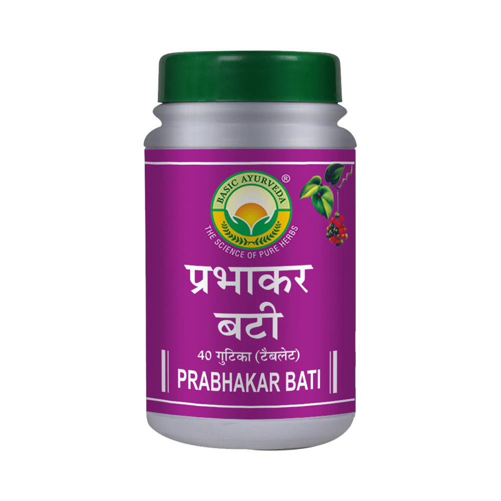 Basic Ayurveda Prabhakar Bati - Image 1