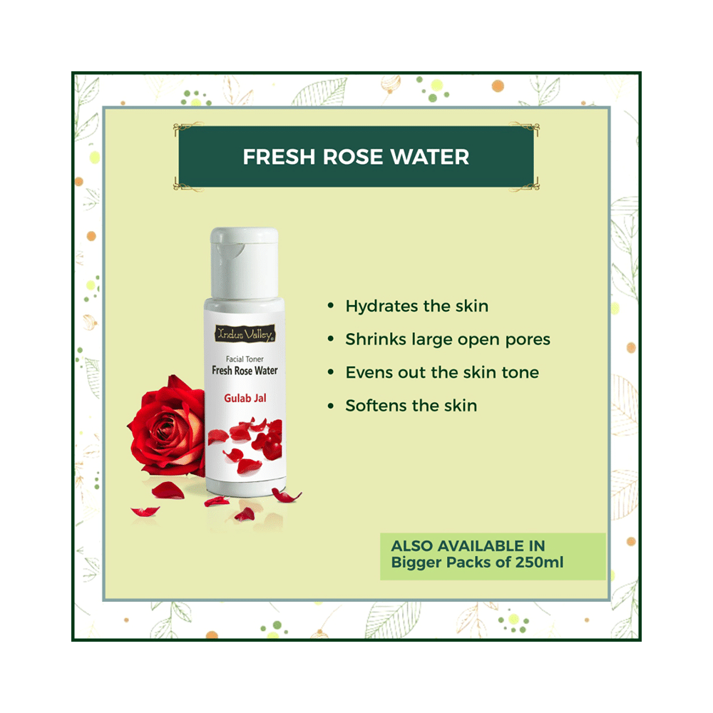 Indus Valley Bio Organic Rejuvenating Ubtan Face Pack DIY Combo Beauty Kit - Image 3