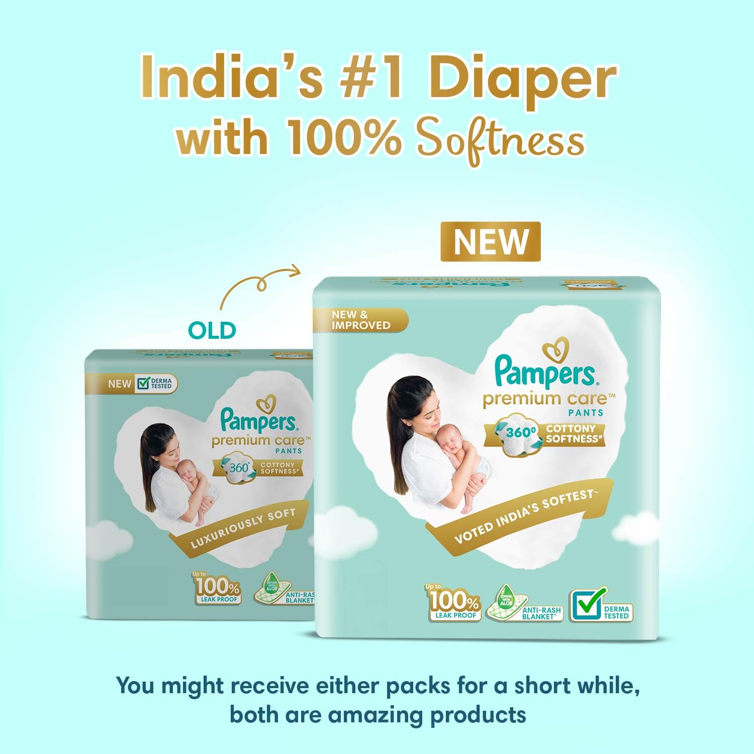 Pampers Premium Care Pants New Baby Diapers  - Image 2