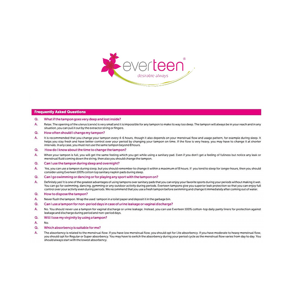 Everteen Superplus Applicator Tampons - Image 4
