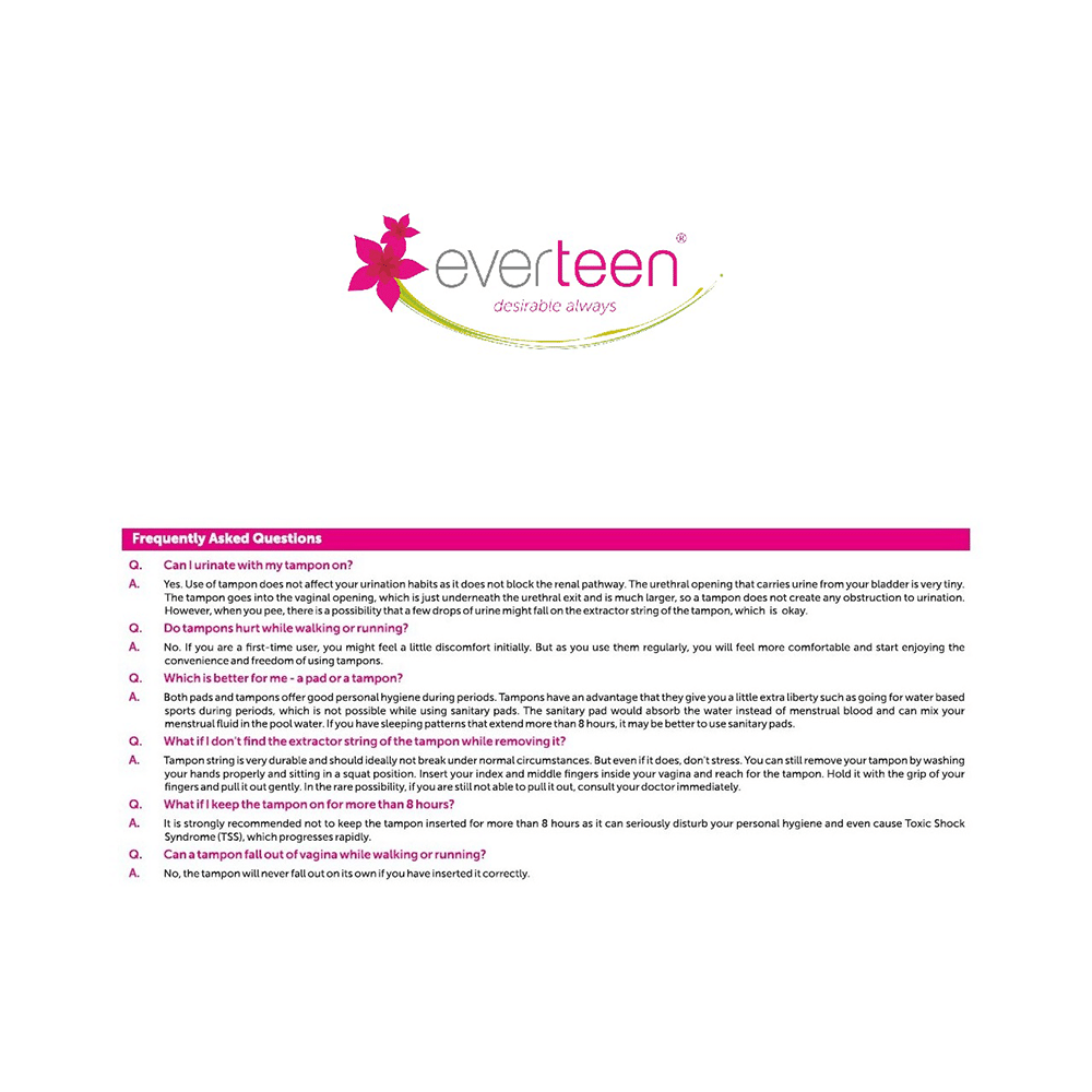 Everteen Superplus Applicator Tampons - Image 5